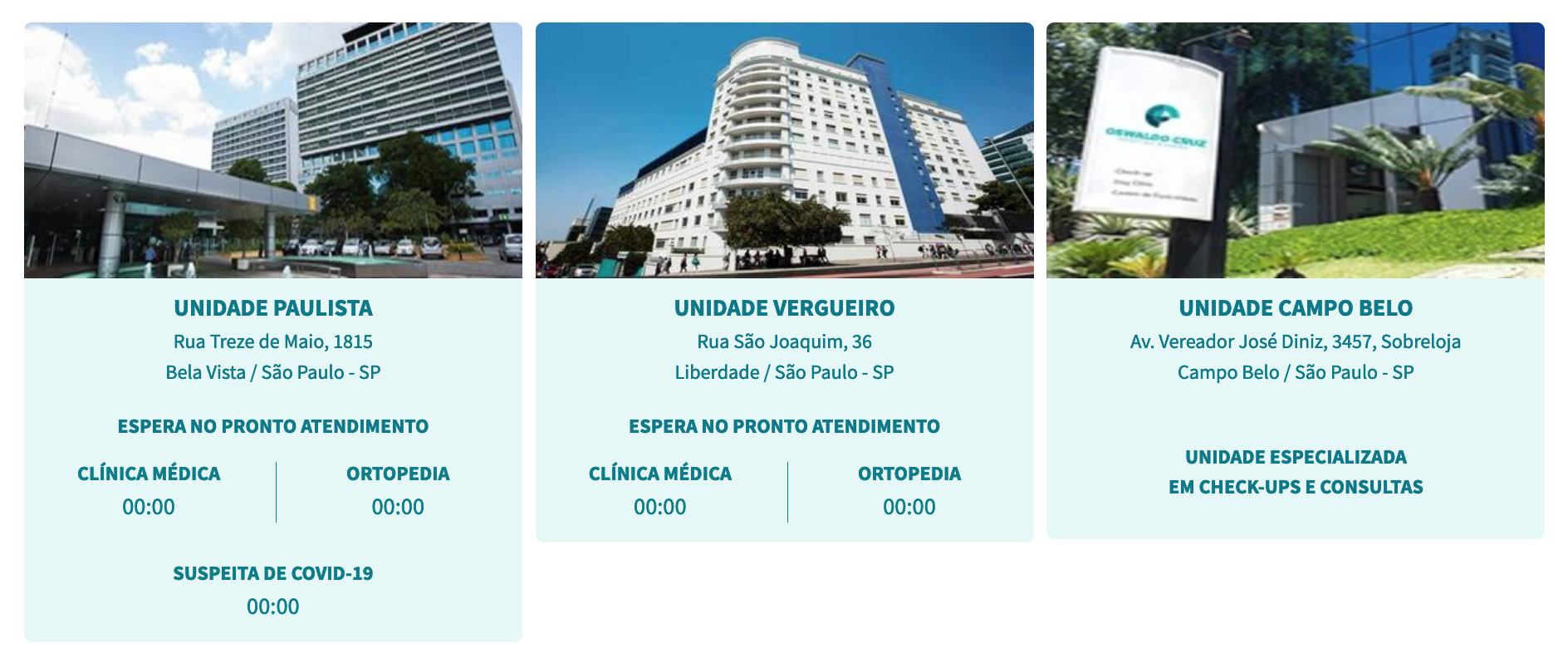 Hospital Oswaldo Cruz Resultado De Exames,